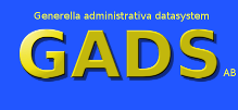 Generella administrativa datasystem GADS ab